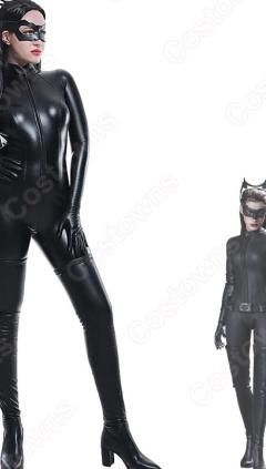 セリーナ・カイル キャットウーマン コスプレ衣装 『ダークナイト ライジング』 アン・ハサウェイ cosplay 仮装 変装(240×423)