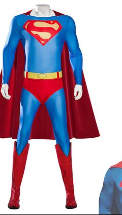 スーパーマン コスプレ衣装 1978年 映画 クラーク・ケント cosplay 仮装 変装 大人男性用 衣装(240×423)