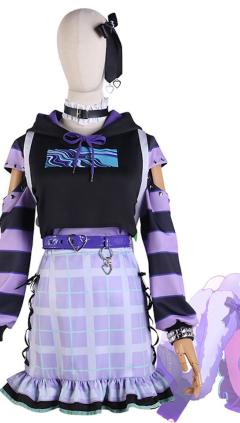 プロセカ 暁山瑞希 コスプレ衣装 『プロジェクトセカイ カラフルステージ！ feat. 初音ミク』 25時、ナイトコードで。 弟くんにも聞いちゃおー! 特訓後 cosplay 仮装 変装(240×423)