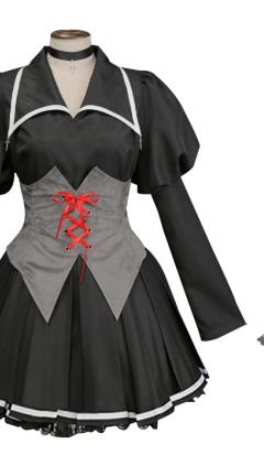 しゅごキャラ! ほしな歌唄 コスプレ衣装 ゴシックロリータワンピース(240×423)