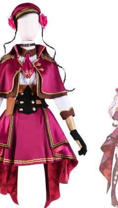 にじさんじ Rosemi Lovelock (ロゼミ・ラブロック) 戦うアイドル コスプレ衣装 VTuber 軍服 cosplay 仮装 変装(240×423)