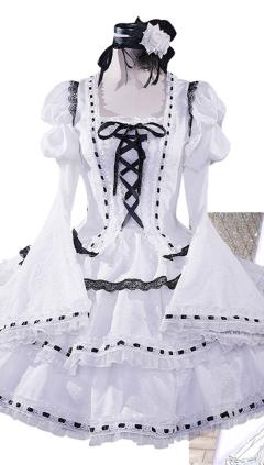 しゅごキャラ! ほしな歌唄 コスプレ衣装 ロリータ ワンピース(240×423)