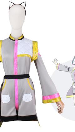 虹ヶ咲 天王寺璃奈 ツナガルコネクト衣装 コスプレ衣装 『ラブライブ！虹ヶ咲学園スクールアイドル同好会』 cosplay 仮装 変装(240×423)