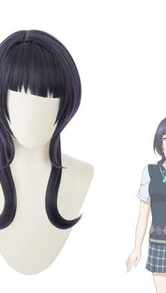 ラブライブ！虹ヶ咲学園スクールアイドル同好会 朝香果林 コスプレウィッグ(240×423)