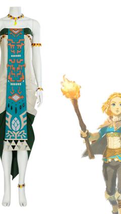 ゼルダの伝説 ティアーズ オブ ザ キングダム ハイラル王国 ゼルダ姫 コスプレ衣装(240×423)
