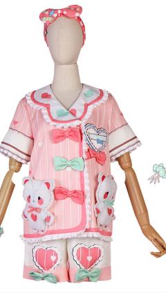 プロセカ 花里みのり コスプレ衣装 パジャマ 『プロジェクトセカイ カラフルステージ！ feat. 初音ミク』 cosplay 仮装 変装(240×423)