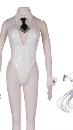 勝利の女神:NIKKE バニーガール ブラン コスプレ衣装(240×423)