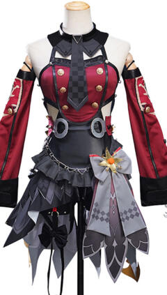 原神 フォンテーヌ ゴスロリ監獄少女 コスプレ衣装(240×423)