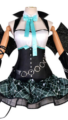 マジカルミライ 2023 初音ミク×ラスカル 悪魔 コスプレ衣装(240×423)