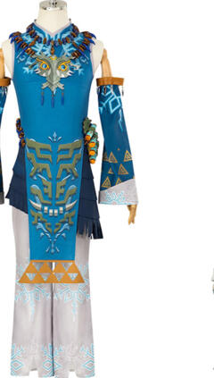 ゼルダの伝説 ティアーズ オブ ザ キングダム リンク 吹雪装 コスプレ衣装(240×423)