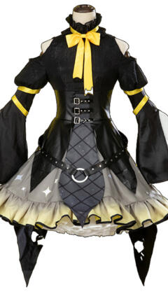 鏡音リン コスプレ衣装 初音ミク×ラスカル 2023 ヴィランズ衣装(240×423)