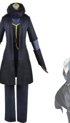 転生したらスライムだった件 リムル＝テンペスト 黒い新衣装 コスプレ衣装(240×423)