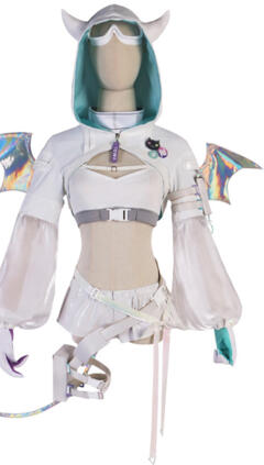 hololive ホロライブ 常闇トワ 白衣装 コスプレ衣装(240×423)