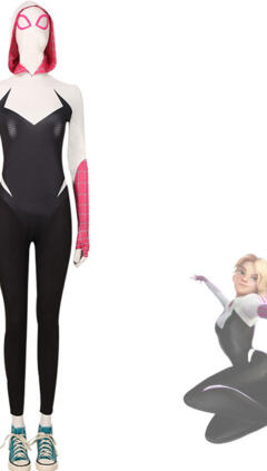 スパイダーマン:アクロス・ザ・スパイダーバース スパイダーグウェン コスプレ衣装(240×423)