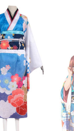 五等分の花嫁 中野三玖 コスプレ衣装 和服(240×423)