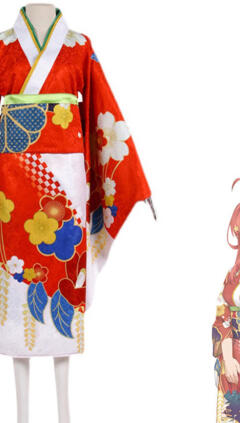 五等分の花嫁 中野五月 コスプレ衣装 和服(240×423)