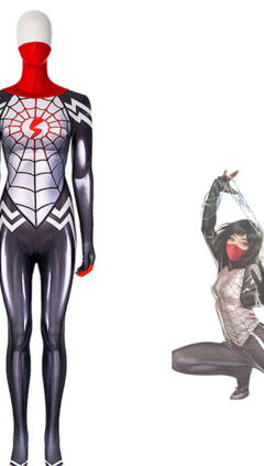 スパイダーマン シルク シンディ・ムーン コスプレ衣装