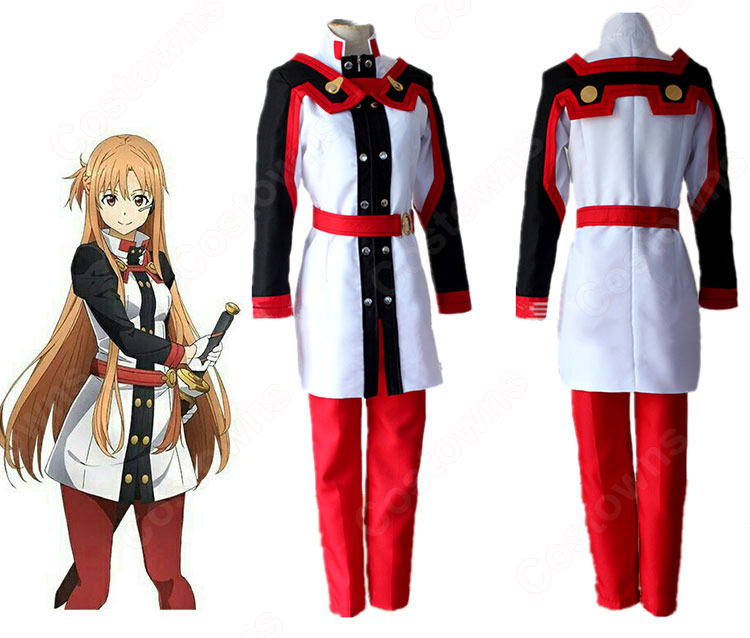 ソードアート・オンライン　アリシゼーション　結城明日奈　ゲーム戦闘服　コスプレ