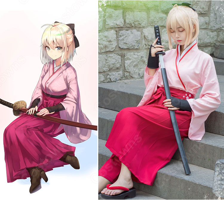 沖田総司(桜セイバー) コスプレ衣装 【Fate/KOHA-ACE 帝都聖杯奇譚】 和装 6