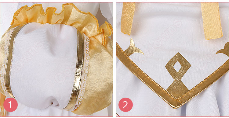 アリス・ツーベルク　コスプレ衣装　【ソードアート・オンライン】アリシゼーション編　　ウエディングドレス 6