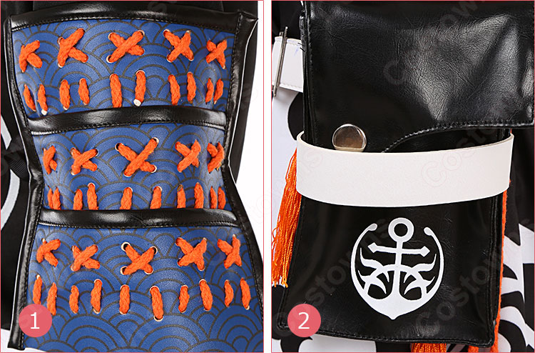 陸奥守吉行 コスプレ衣装 【刀剣乱舞】打刀男士 極  出陣服 6