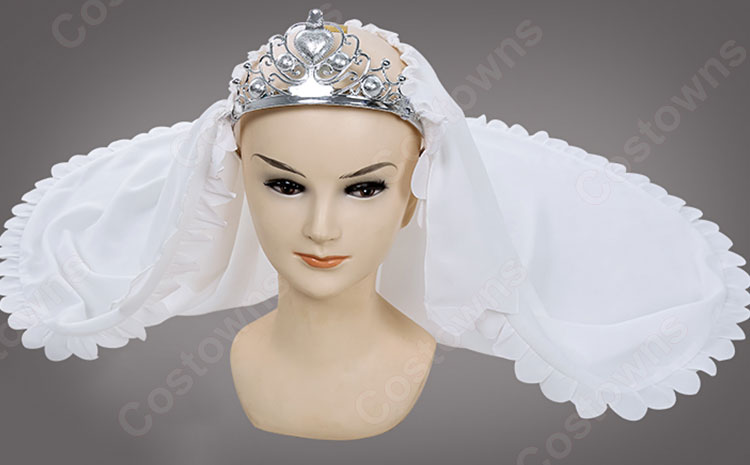 アリス・ツーベルク　コスプレ衣装　【ソードアート・オンライン】アリシゼーション編　　ウエディングドレス 4