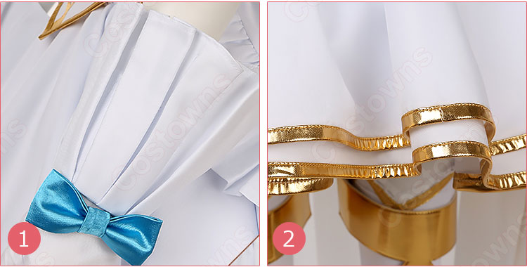 結城明日奈　コスプレ衣装　【ソードアート・オンライン】SAO　　ウエディングドレス 6