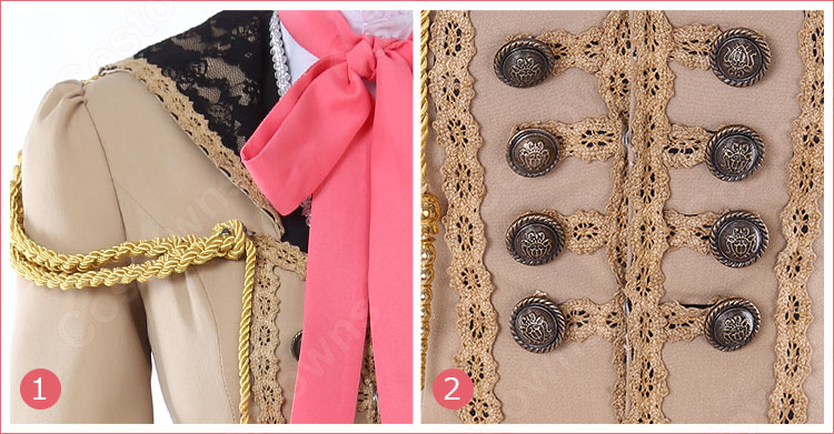 物吉貞宗 コスプレ衣装 【刀剣乱舞】ミュージカル2部 三百年の子守唄 演出服 3