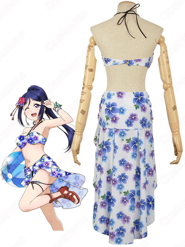 松浦果南 コスプレ衣装 【ラブライブ!サンシャイン!!】cosplay 〈スクールアイドルフェスティバル 8月水着編 覚醒後〉 ビキニ姿 |  Costowns