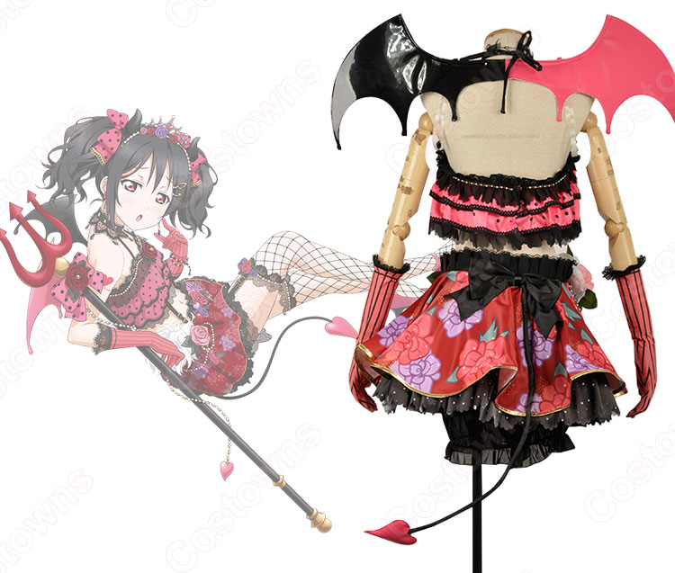矢澤にこ コスプレ衣装 【ラブライブ!】〈小悪魔編 小悪魔猛特訓