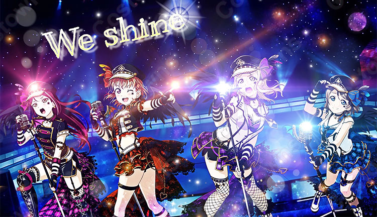 小原鞠莉 コスプレ衣装 【ラブライブ!サンシャイン!!】〈パンクロック編ダンシングハート 覚醒後〉 ロックガール 0