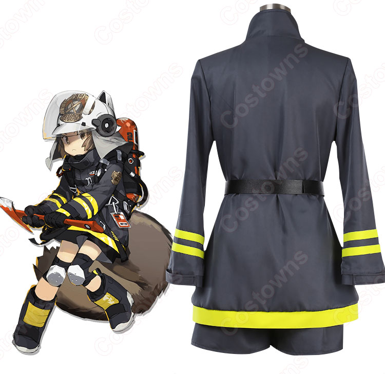 ショウ　コスプレ衣装　【アークナイツ】　 SHAW  消防服 2