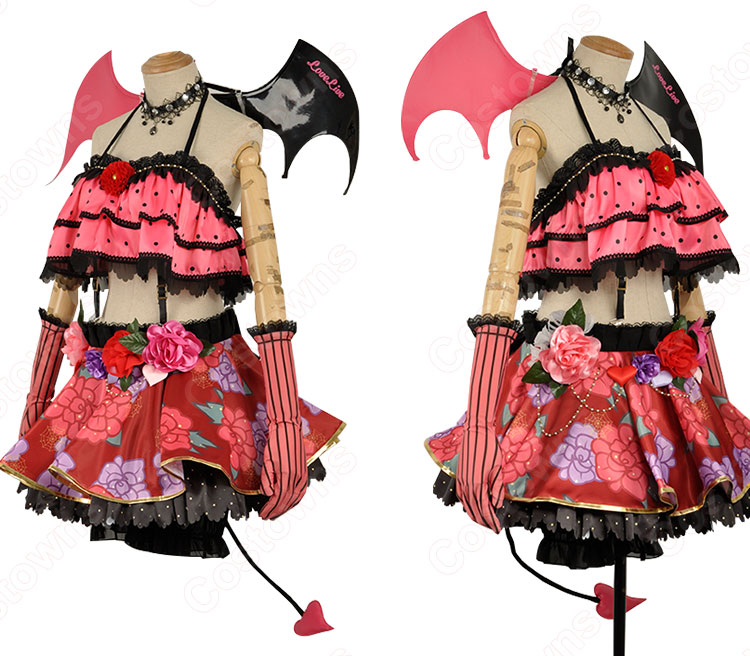 矢澤にこ コスプレ衣装 【ラブライブ!】〈小悪魔編 小悪魔猛特訓