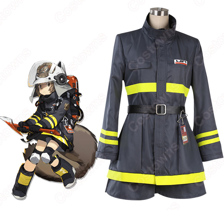 ショウ　コスプレ衣装　【アークナイツ】　 SHAW  消防服 3