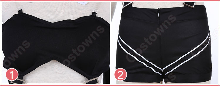 綾波 コスプレ衣装 【アズールレーン】 重桜 駆逐艦 ROCK’n KIJIN衣装 7