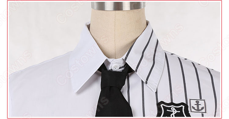 斑鳩三角 コスプレ衣装 【A3!】エースリー 夏組 開花の予感 開花後 シャツ 5