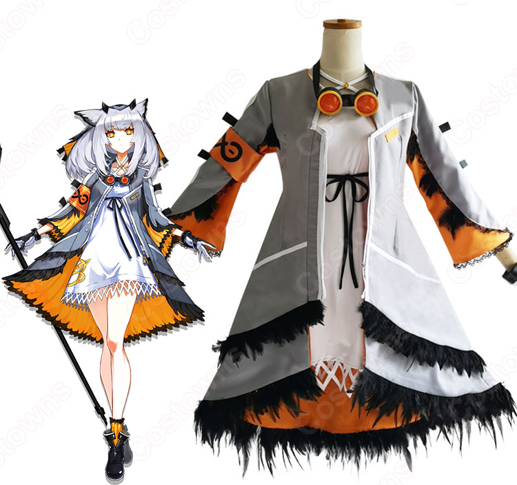 フィリオプシス コスプレ衣装 【アークナイツ】 白面鸮 Ptilopsis 戦闘服 1