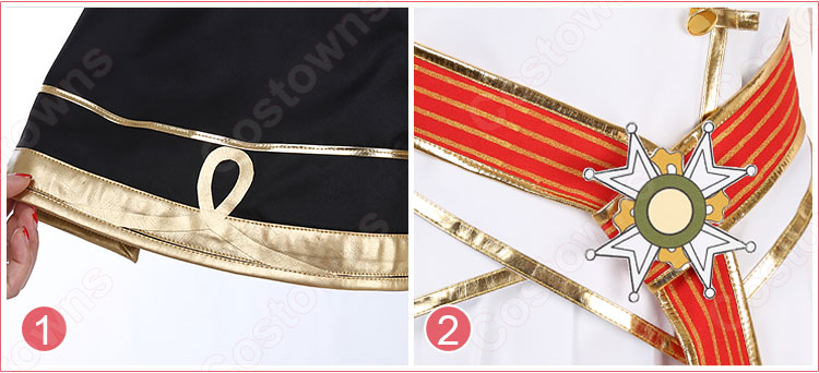 モナーク　コスプレ衣装　【アズールレーン】　ロイヤル 戦艦　初期衣装 5