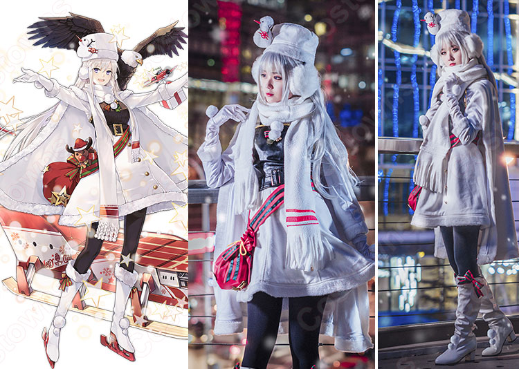 エンタープライズ　コスプレ衣装　【アズールレーン】　ユニオン　正規空母　トナカイマスター衣装 4