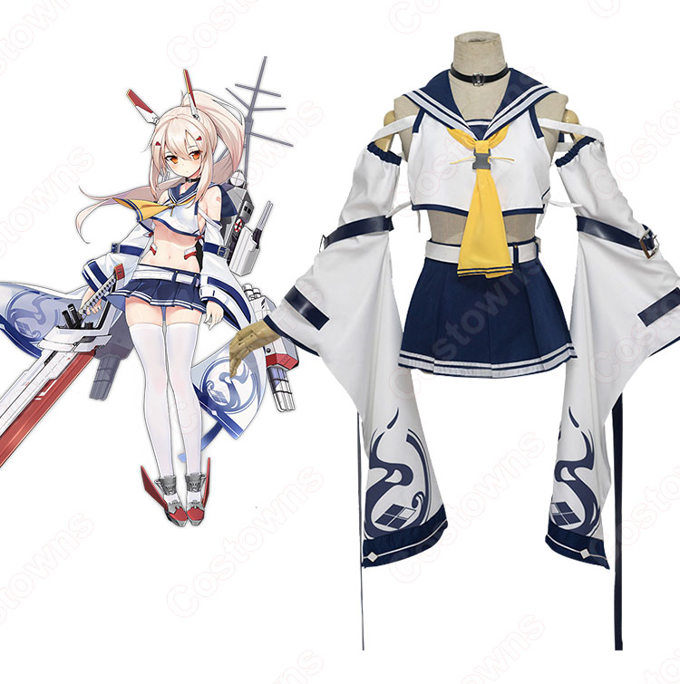 綾波 コスプレ衣装 【アズールレーン】 重桜 駆逐艦 改装後衣装 0