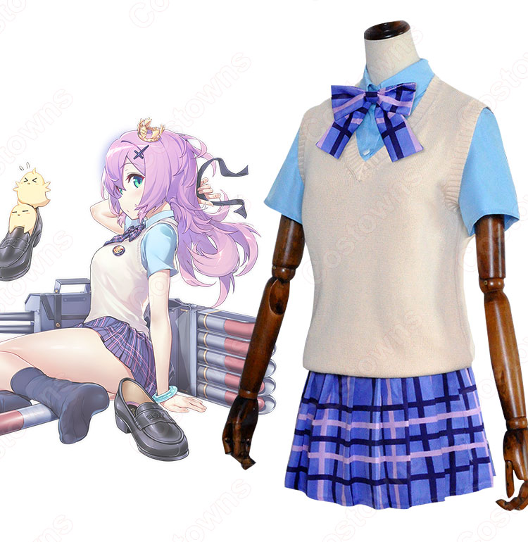 ジャベリン コスプレ衣装 【アズールレーン】 ロイヤル 駆逐艦 びそくぜんしんっ! 制服 1