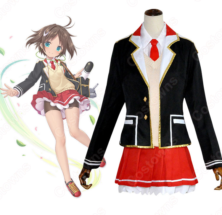 ル・マルス　コスプレ衣装　【アズールレーン】　ヴィシア　駆逐艦　スコレア・ウルーズ　制服 0