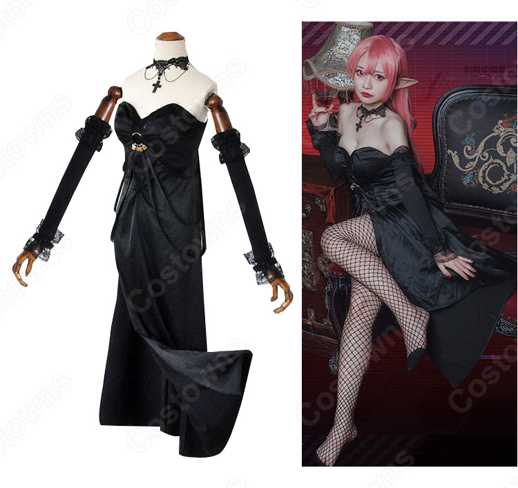 デューク・オブ・ヨーク　コスプレ衣装　【アズールレーン】　ロイヤル　戦艦　永夜のカローラ　ドレス 3