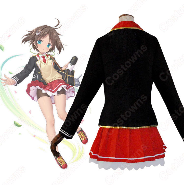 ル・マルス　コスプレ衣装　【アズールレーン】　ヴィシア　駆逐艦　スコレア・ウルーズ　制服 2
