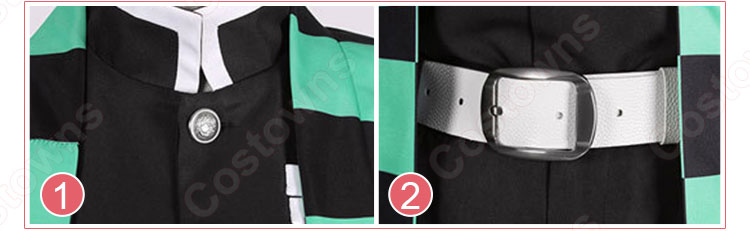 冨岡義勇 コスプレ衣装 【鬼滅の刃】 水柱 隊服 5