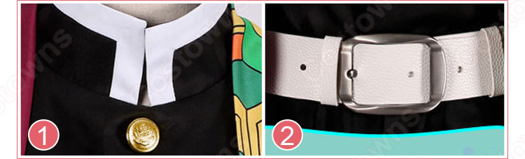 冨岡義勇 コスプレ衣装 【鬼滅の刃】 水柱 隊服 2