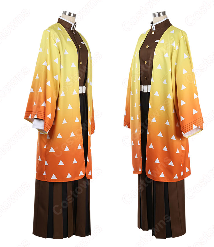 我妻善逸（あがつまぜんいつ） コスプレ衣装 【鬼滅の刃
