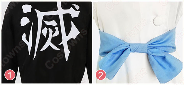 コスプレ衣装 aoi Kimetsu No Yaiba Kanzaki Aoi Cosplay Costume Kimetsu No