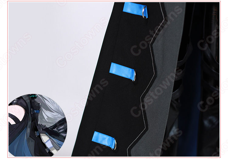 スカジ　コスプレ衣装　【アークナイツ】　斯卡蒂　Skadi　戦闘服 3