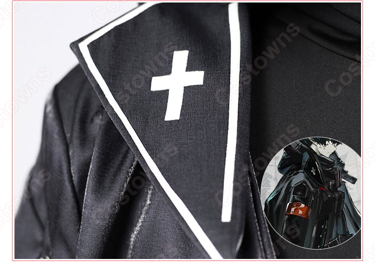 ファウスト　コスプレ衣装　【アークナイツ】　浮士德　FAUST　戦闘服 4